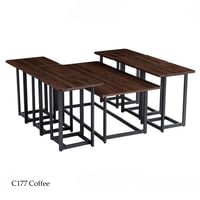 طقم طاولات خدمة عدة ألوان