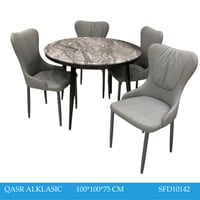 طقم طاولة طعام و4 كراسي عدة موديلات عدة الوان