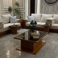 طقم طاولة خشبي مودرن