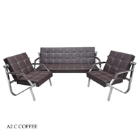 طقم كنب مكتبي جلد عدة الوان