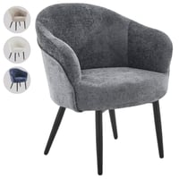 طقم 2 كراسي قماش عدة ألوان