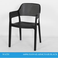 طقم 4 كراسي خارجية لون أسود