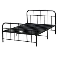 سرير عدة مقاسات لون أسود