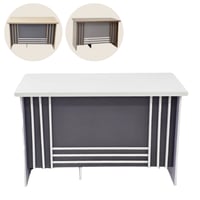 مكتب مع ادراج 120سم عدة الوان