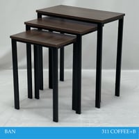 طقم طاولات خدمة مدرج عدة الوان