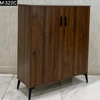 دولاب أحذية بابين وثلاث أبواب عدة ألوان