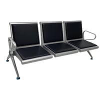 كرسي انتظار ثلاثي جلد