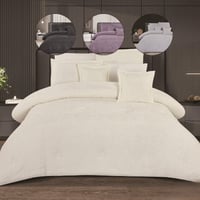 طقم مفرش نفرين و نفر عدة ألوان