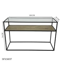 مدخل مودرن زجاج وخشب عدة ألوان