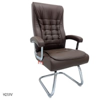 كرسي مكتب جلد دوار وثابت عدة الوان