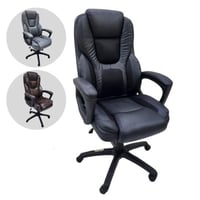 كرسي مكتب جلد مريح عدة الوان