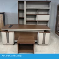مكتب مدراء 200و240سم مع دولاب وطاولة