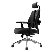 كرسي مكتب طبي بوكليه فخم اسود