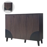 دولاب جزامه لون اسود وبني 80و120سم