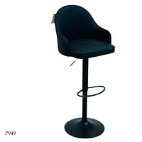 كرسي بار جلد مودرن عدة الوان