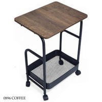 طقم 4 طاولات خدمة متحركة عدة ألوان