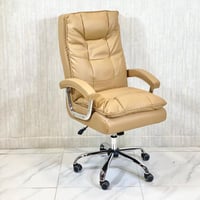 كرسي مكتب دوار جلد عدة الوان