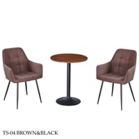 طقم طاولة وكرسيين عدة ألوان