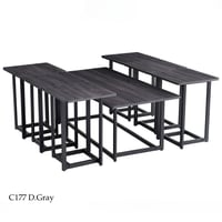 طقم طاولات خدمة عدة ألوان