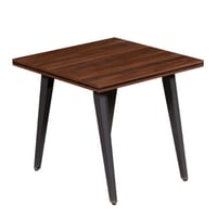 طاولة شاي مكتبية لون خشبي