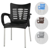 طقم 4كراسي فايبر عدة الوان