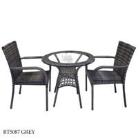 طقم طاولة وكرسيين عدة ألوان