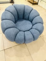 كرسي دوار فرو لون أزرق