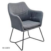 طقم 2 كراسي قماش عدة ألوان