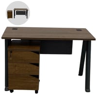 مكتب مع ادراج 120 سم