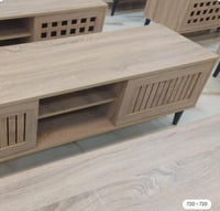 طاولة بلازما انيقة مقاس 140و160و180و200 سم خشبي