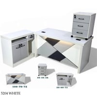 طقم مكتب 140و160 سم عدة ألوان