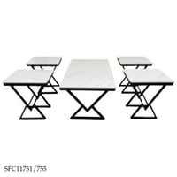 طقم طاولة بورسلان عدة ألوان