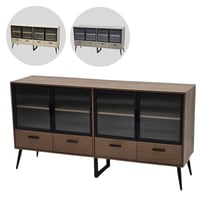 دولاب بوفيه مودرن 160 سم عدة الوان