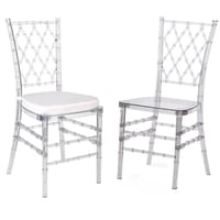 طقم 4 كراسي اكريلك