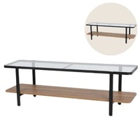 طاولة بلازما زجاج عدة مقاسات