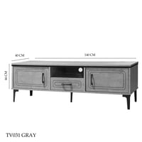 طاولة بلازما رمادي 140و160و180و200 سم