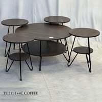 طقم 4و6 طاولات خدمة عدة الوان