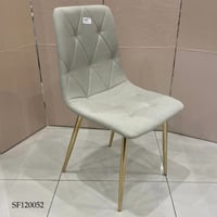كرسي طعام ستيل ذهبي عدة الوان