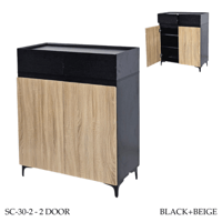 دولاب مودرن بابين عدة ألوان