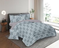 طقم مفارش مضغوط 6 قطعه عدة ألوان