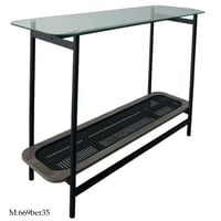 مدخل راتان وزجاج عدة ألوان