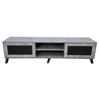طاولة تلفزيون رمادي مقاس 180و160 سم