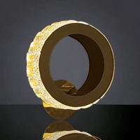 جداري ليد ذهبي 3 اضاءات