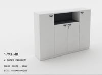 دولاب مكتبي 4ابواب مودرن عدة الوان