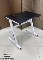 طاولة قيمنق خشب وحديد مقاس 80و100 سم