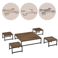 طقم طاولات أرضي عدة الوان