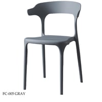 طقم 4 كراسي فايبر عدة ألوان