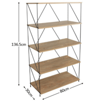 رف تخزين عدة أدوار وألوان