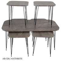 طقم طاولات عدة ألوان