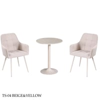 طقم طاولة وكرسيين عدة ألوان